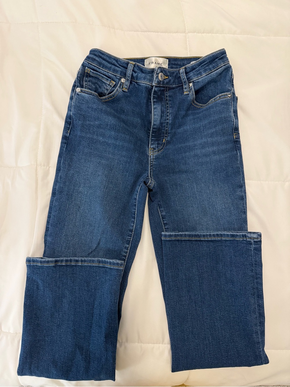 Frame Reboot Crop Jeans